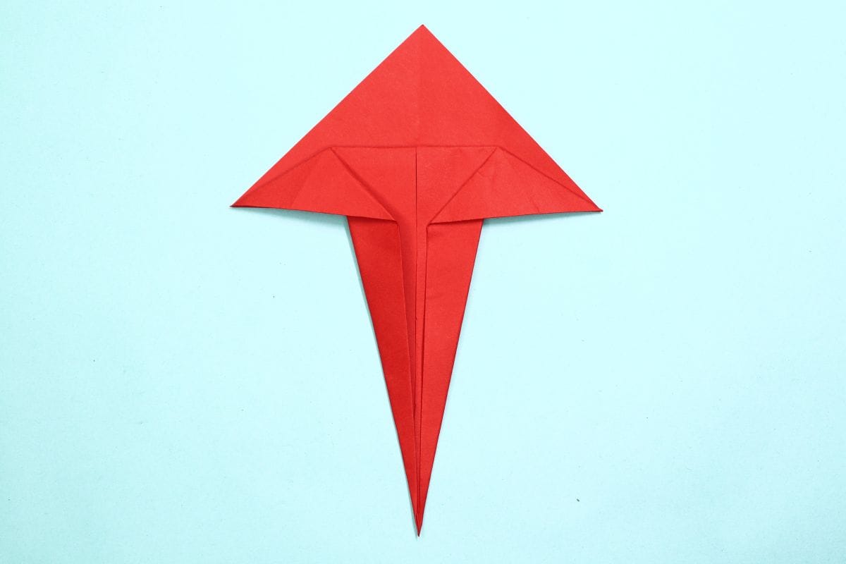 Origami Umbrella step 14
