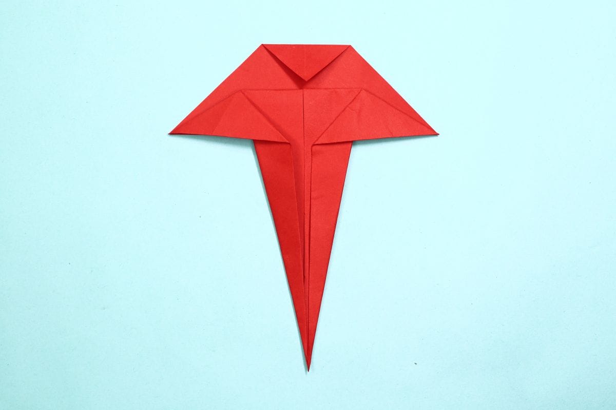 Origami Umbrella step 15