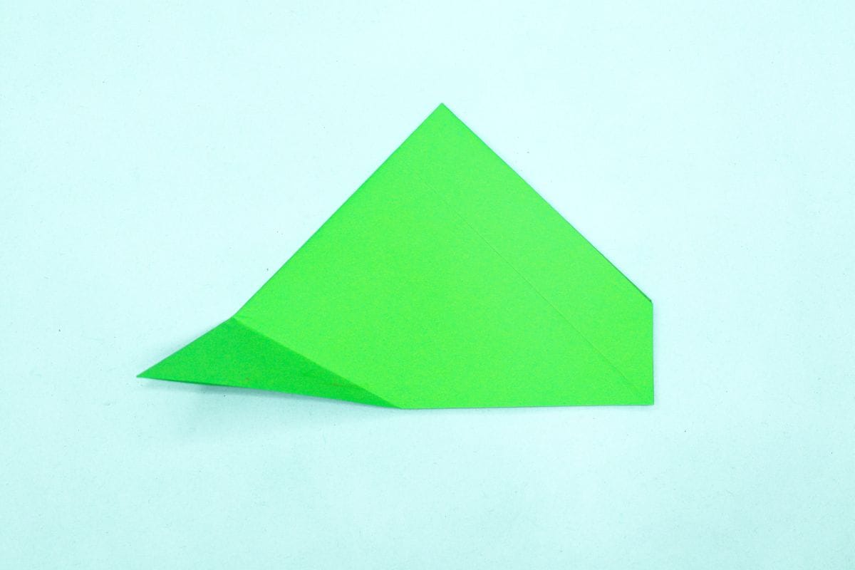 Origami turtle step 09