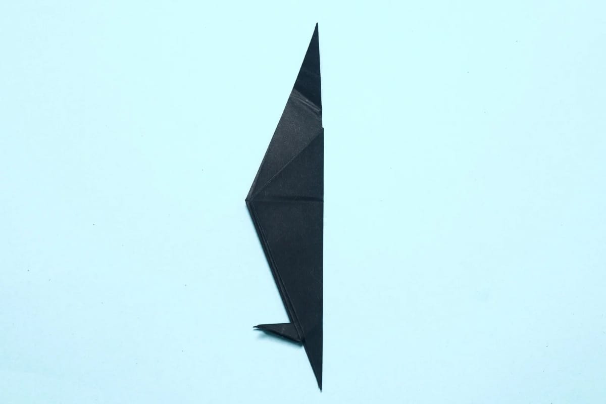 Origami Crow Step 31