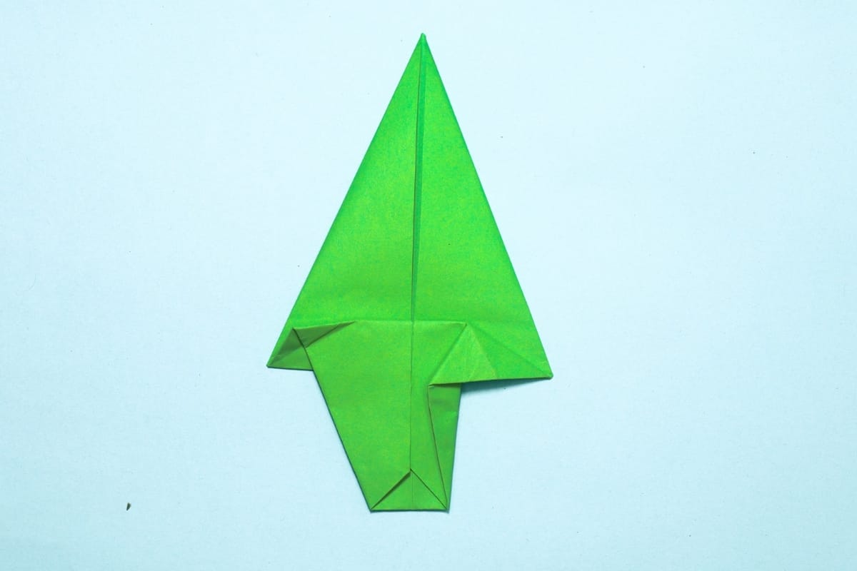 Origami Arrow Step 16