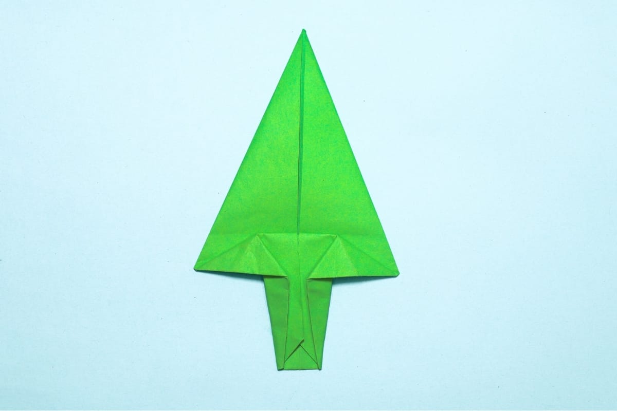 Origami Arrow Step 17