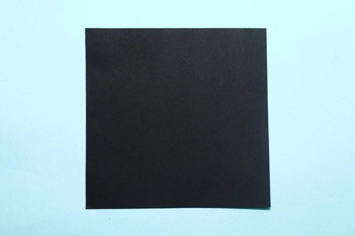 Origami Crow Step 01