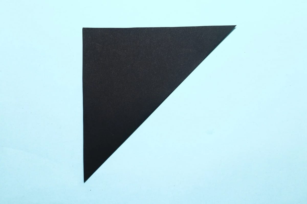 Origami Crow Step 02