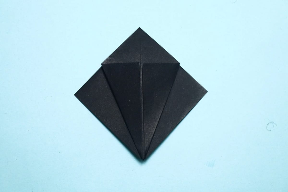 Origami Crow Step 14