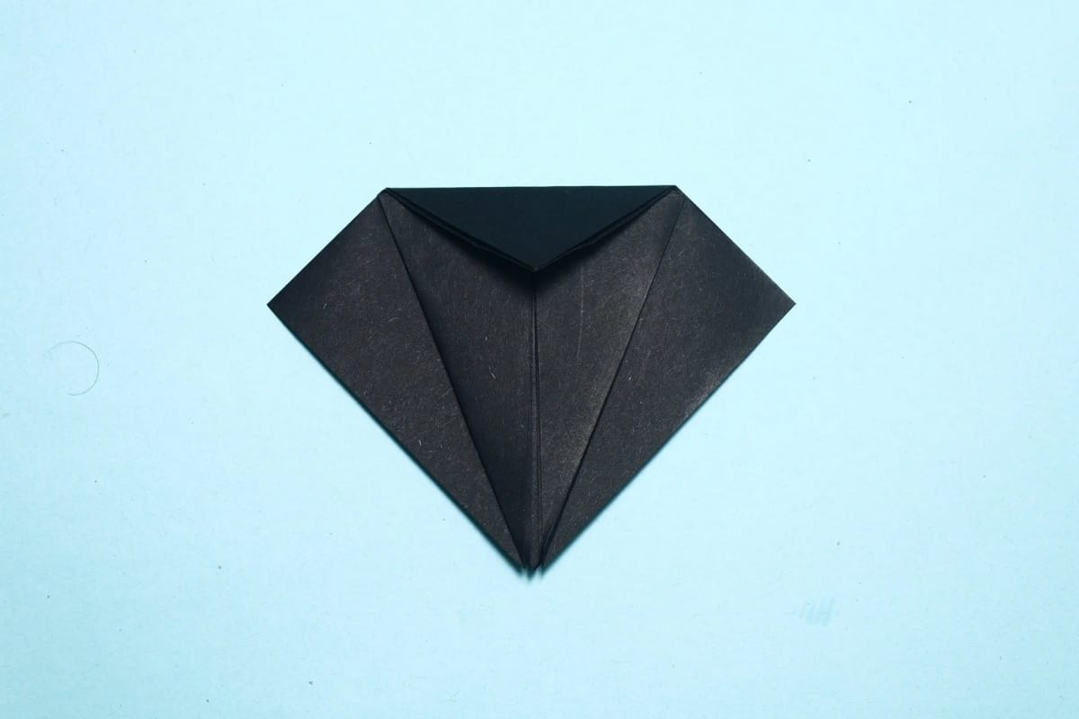Origami Crow Step 15