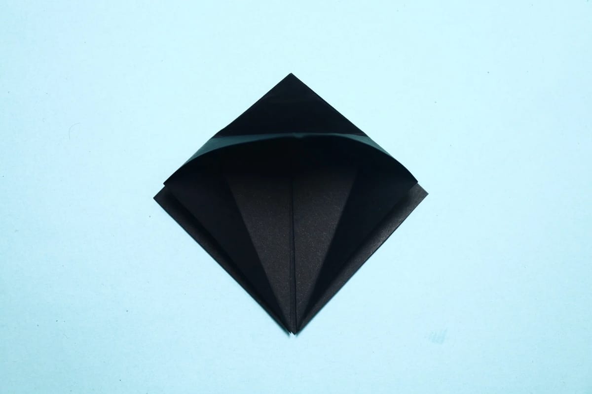 Origami Crow Step 17