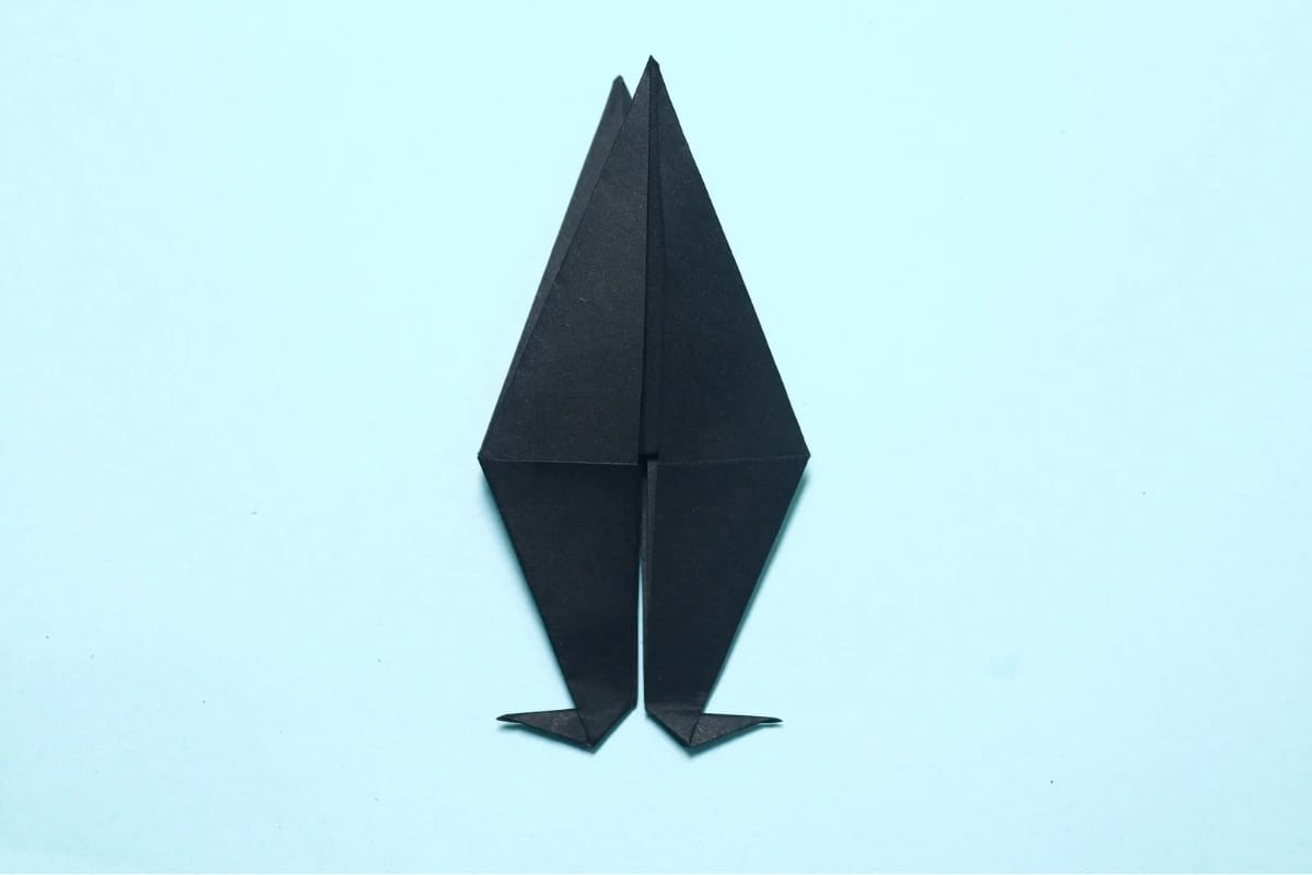 Origami Crow Step 26
