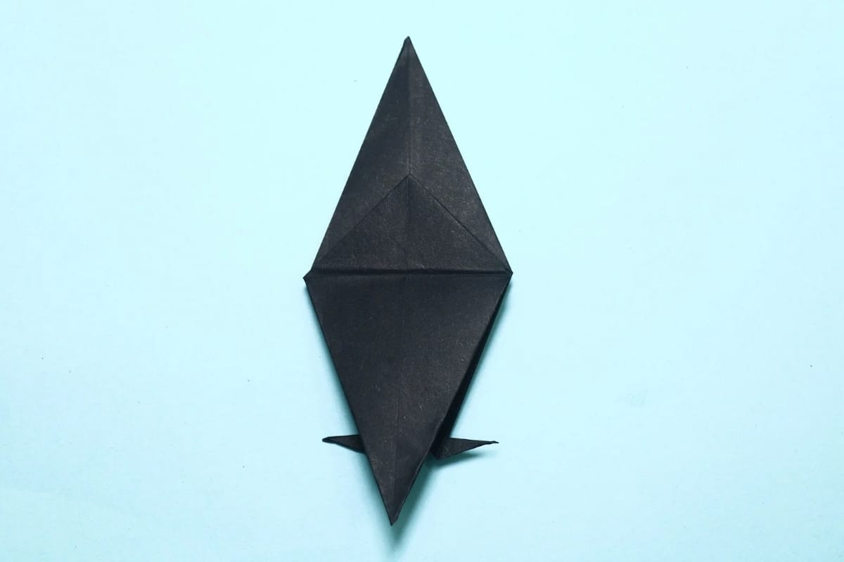 Origami Crow Step 27