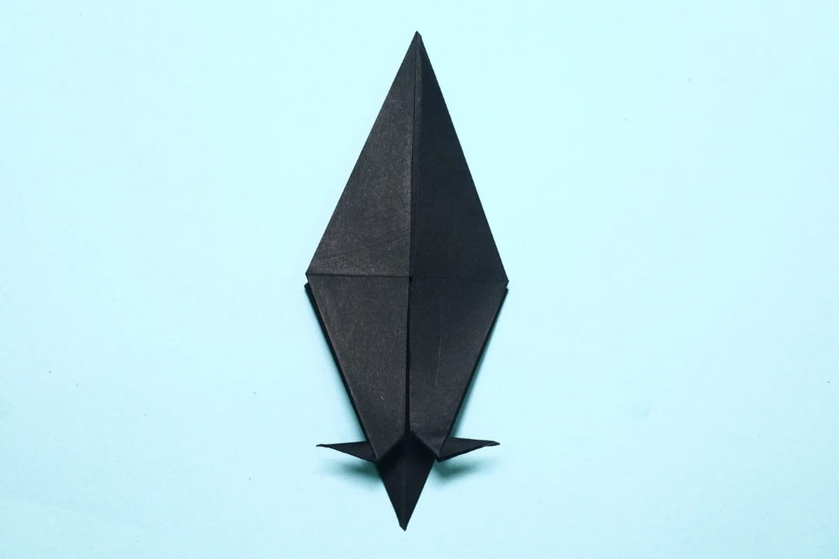 Origami Crow Step 28