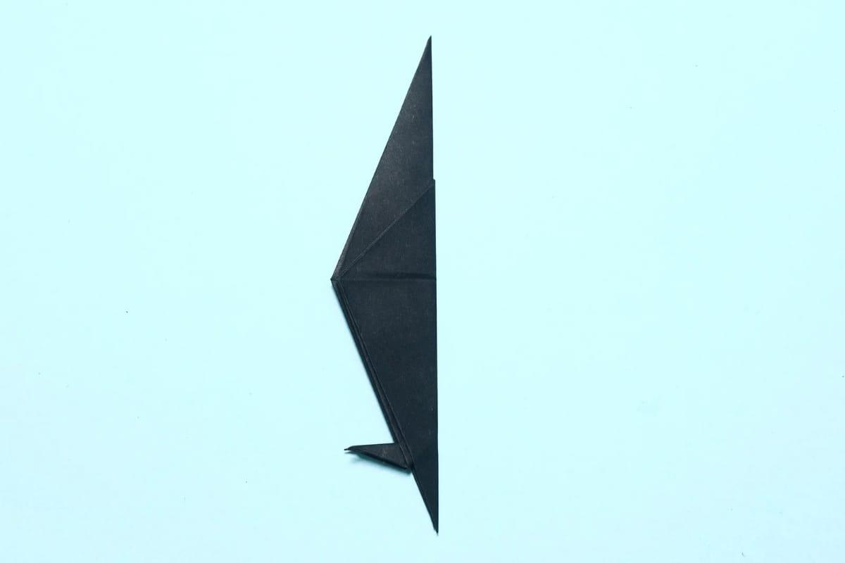 Origami Crow Step 29