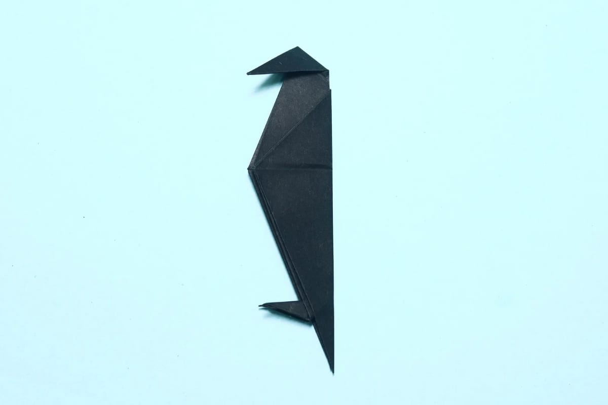 Origami Crow Step 30