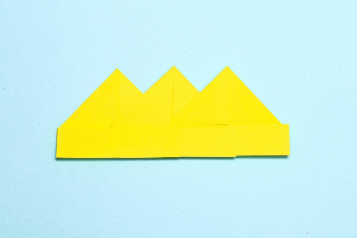 Origami Crown Step 09