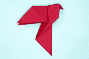 How to Make an Origami Dove
