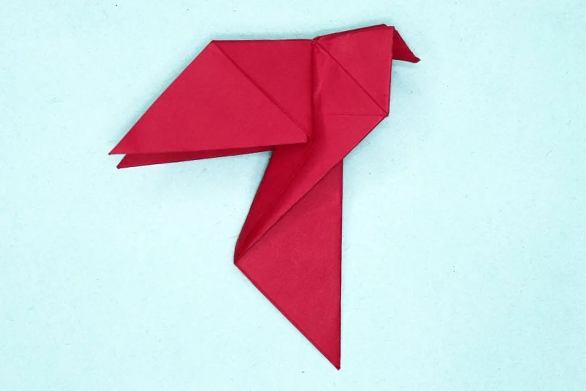 Origami dove final