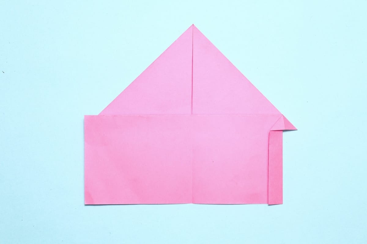 Origami Easy House Step 12
