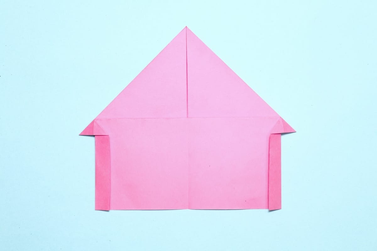 Origami Easy House Step 13
