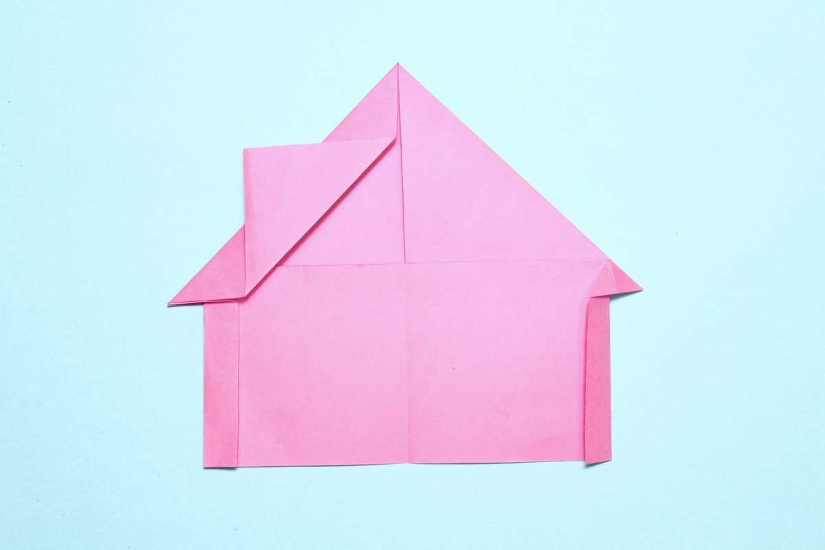 Origami Easy House Step 15