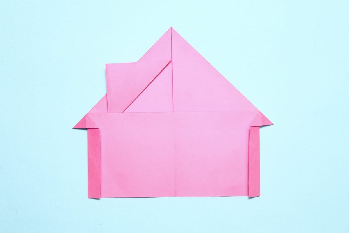 Origami Easy House Step 16