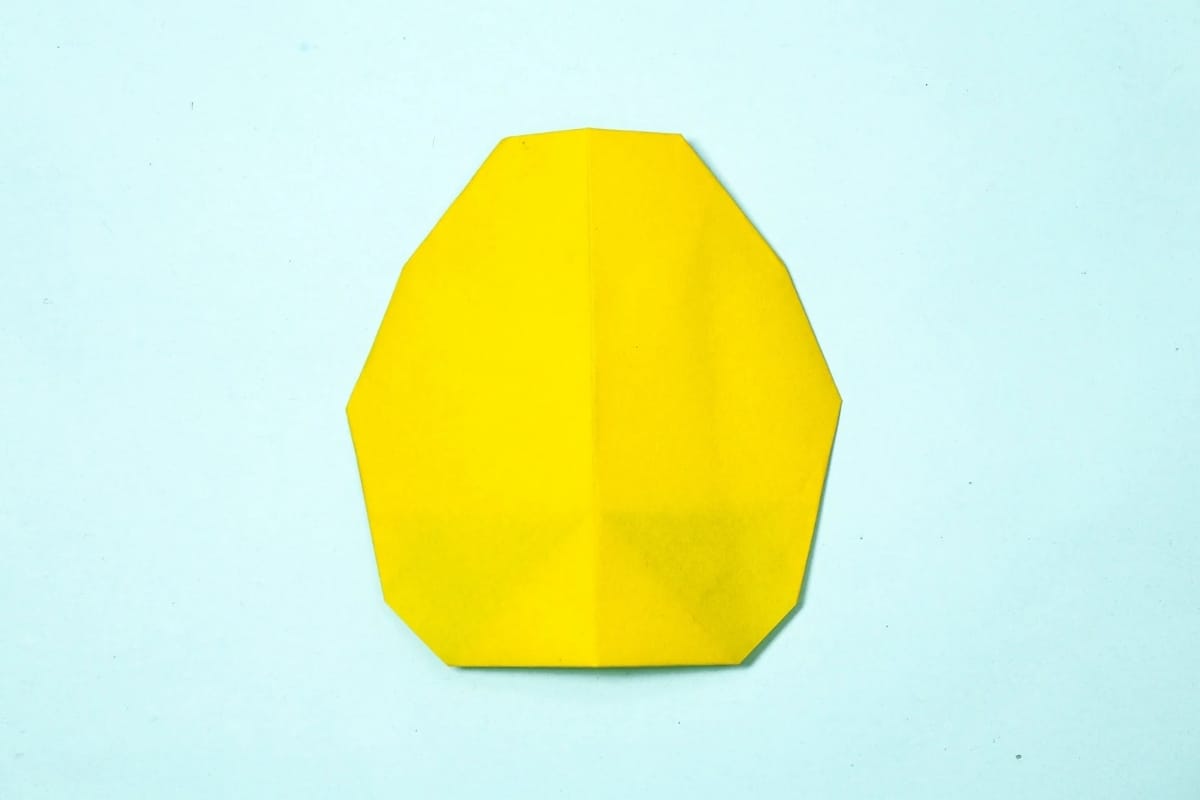 Origami Egg Final Step