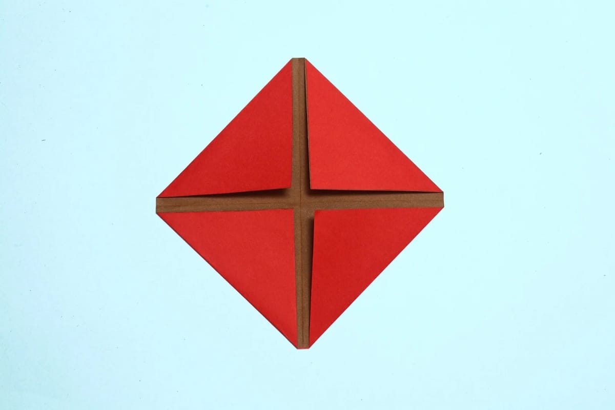 Origami Shield Step 08