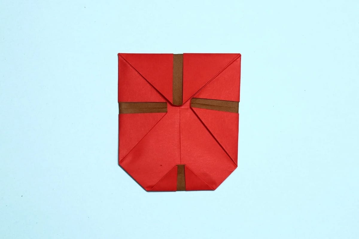 Origami Shield Step 13