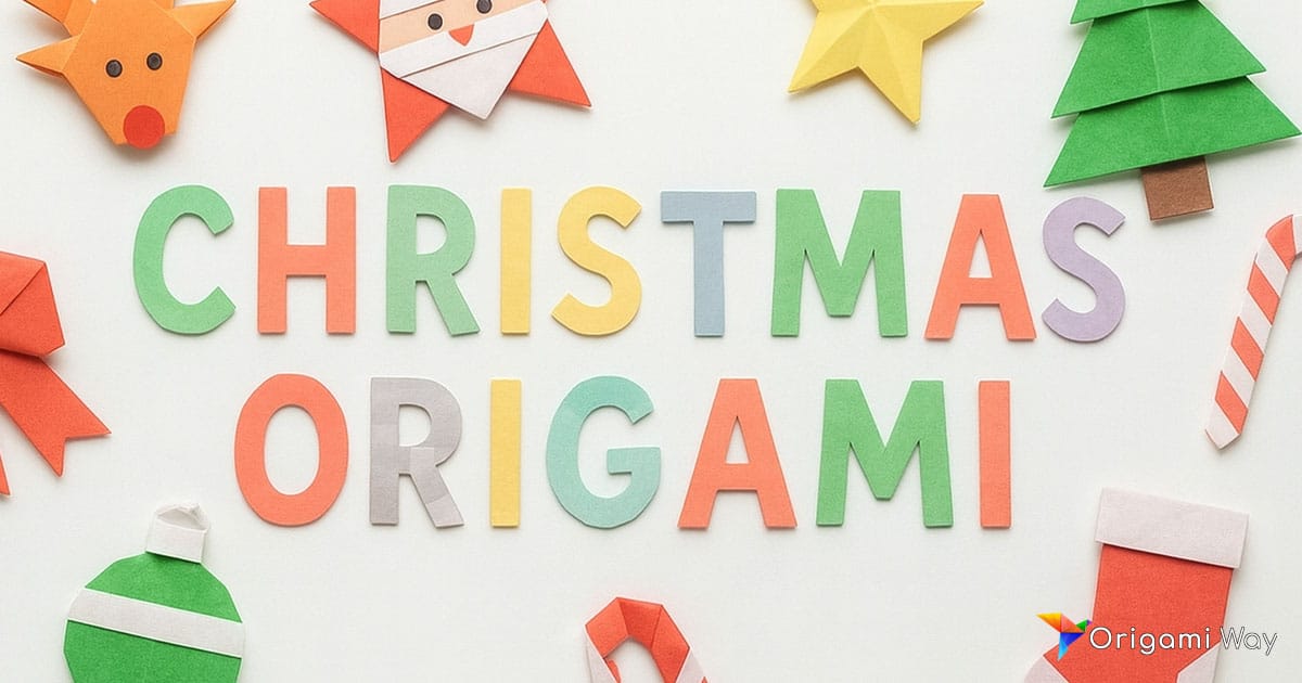 Christmas origami