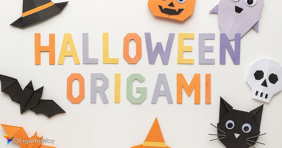 Halloween origami