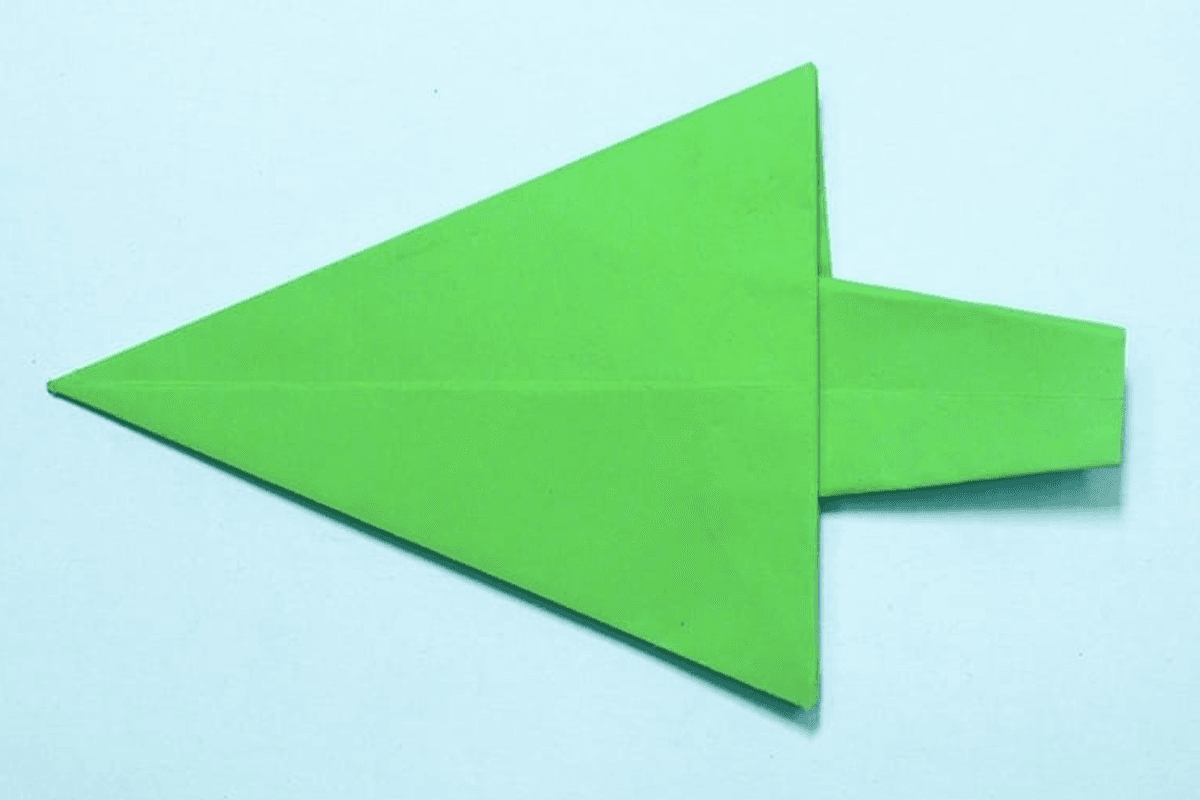 Origami Arrow Final Step
