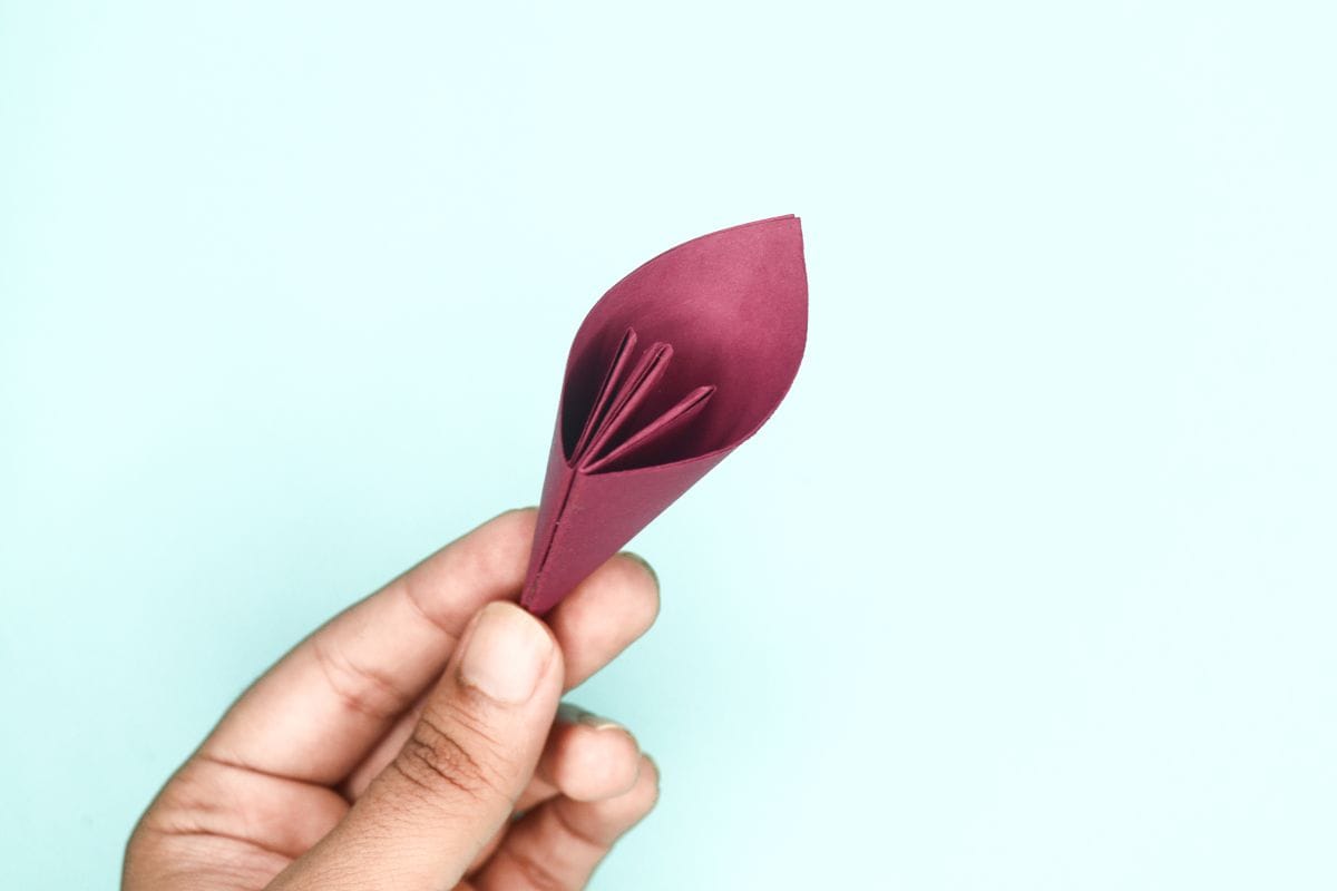 kusudama flower step 17