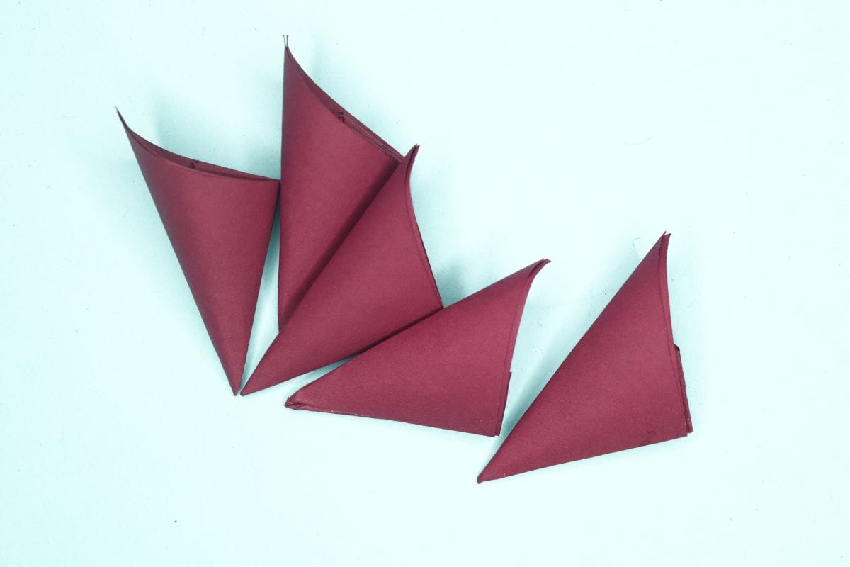 kusudama flower step 18
