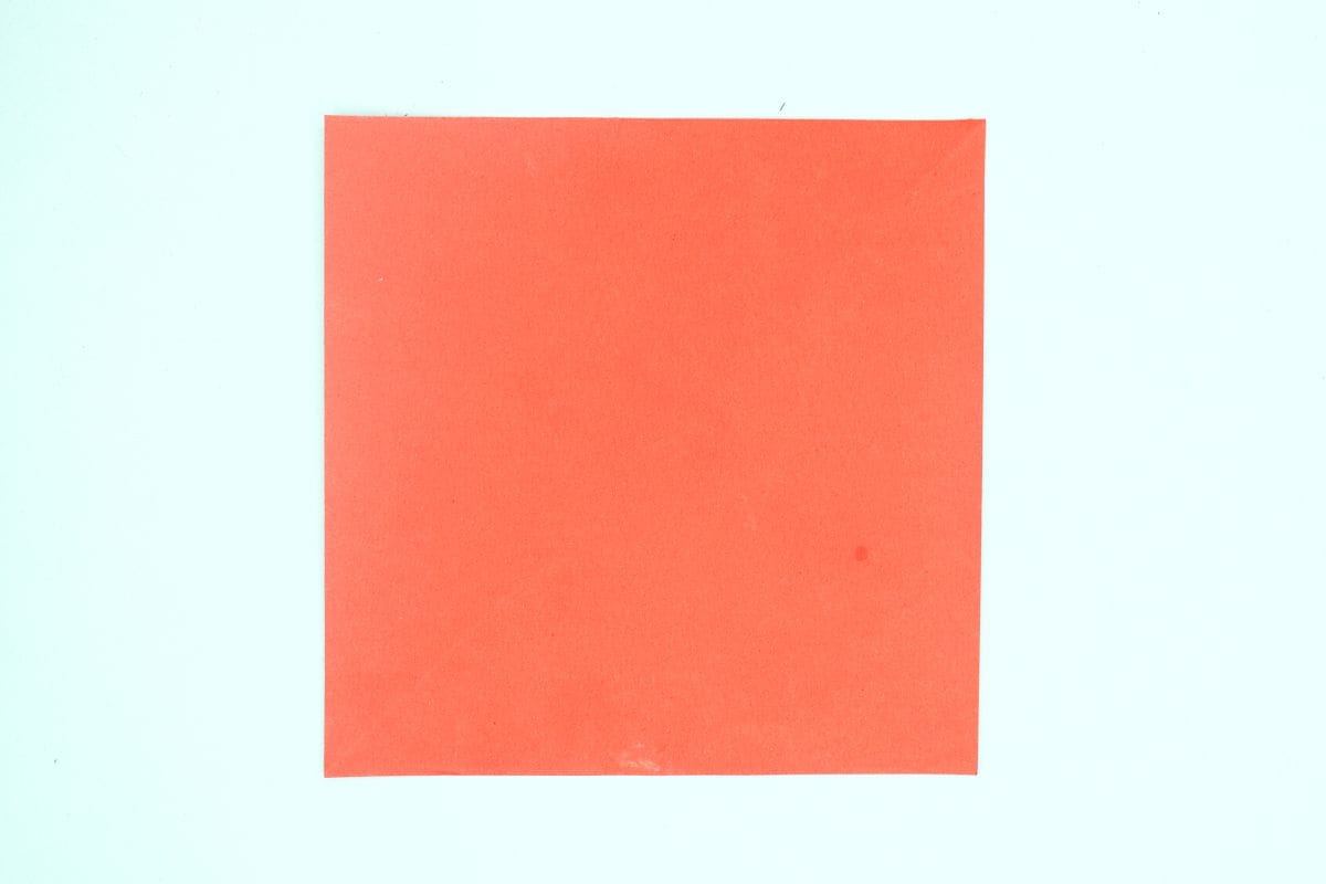 origami stocking step 01
