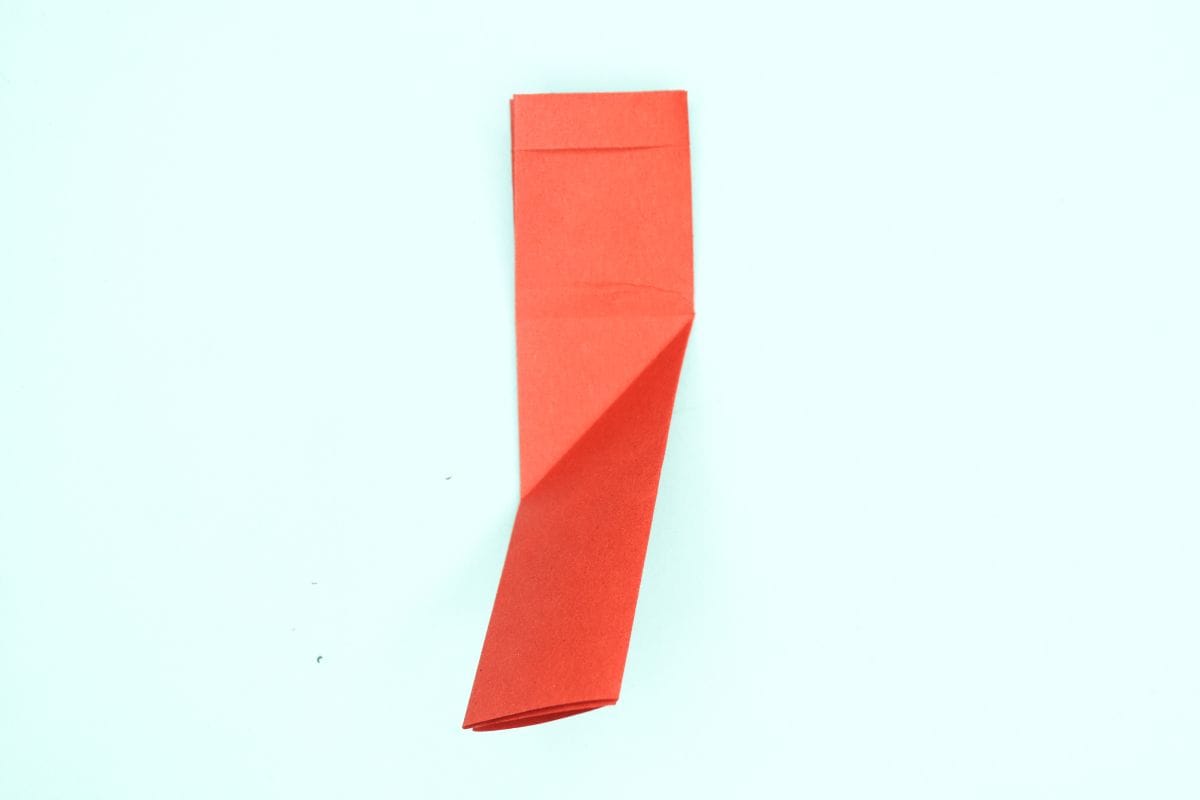 origami stocking step 12