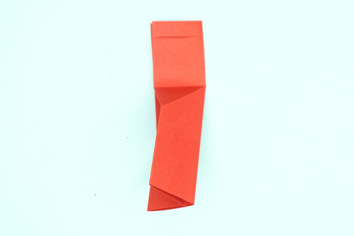 origami stocking step 13