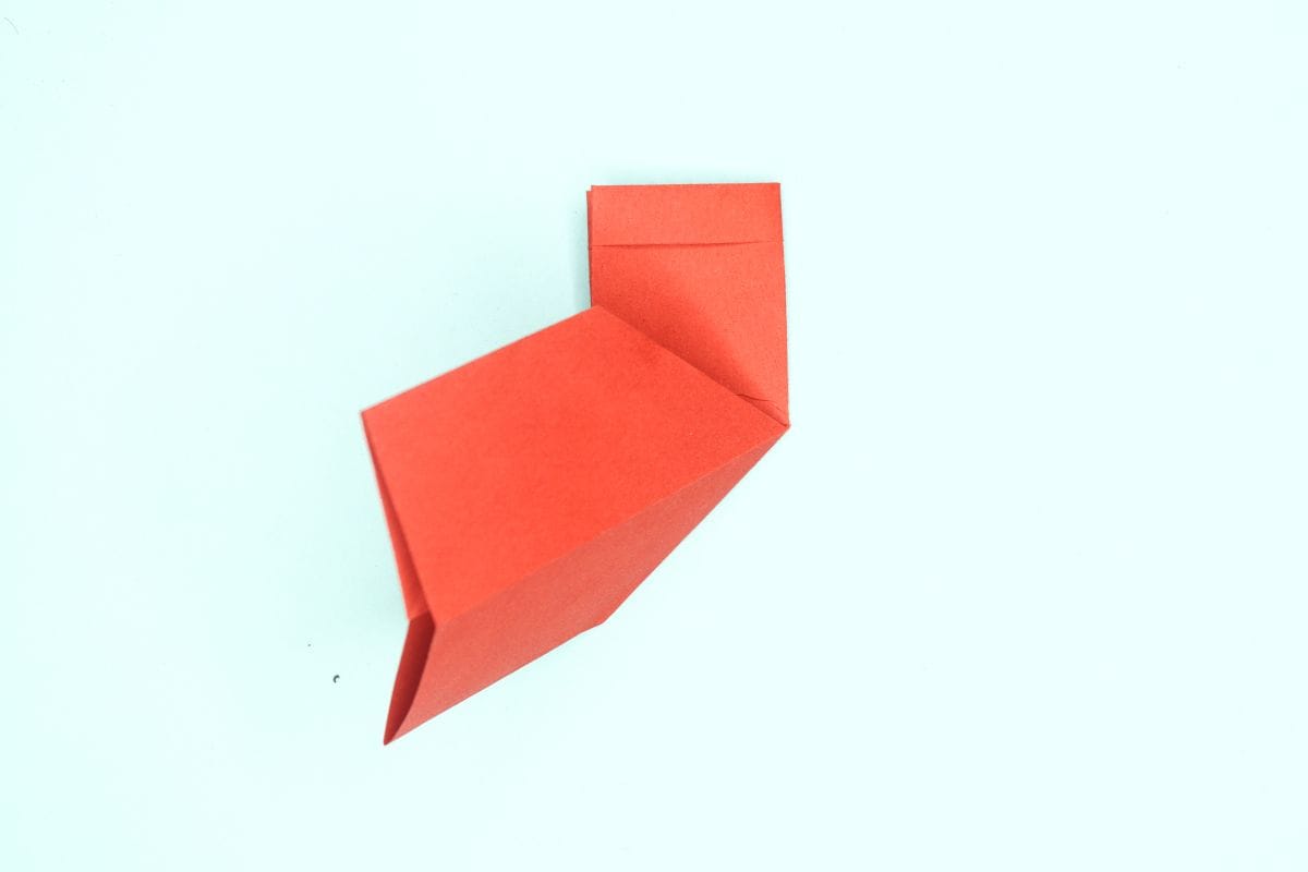 origami stocking step 15