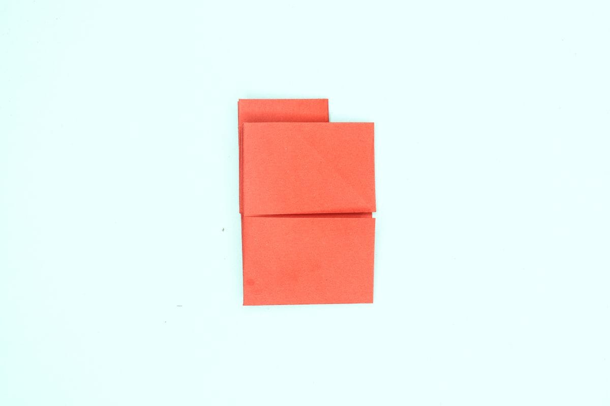 origami stocking step 17