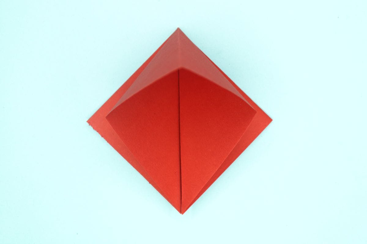 origami swan step 09