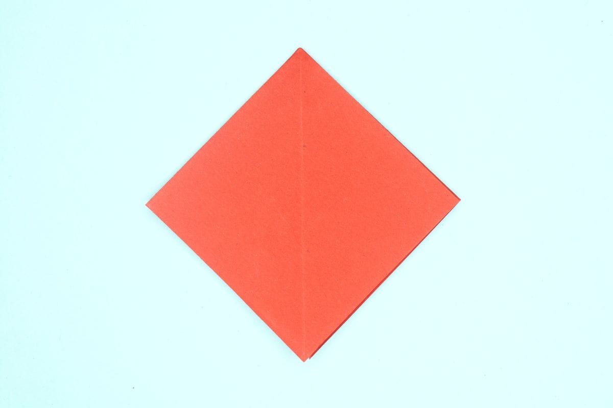 origami swan step 10