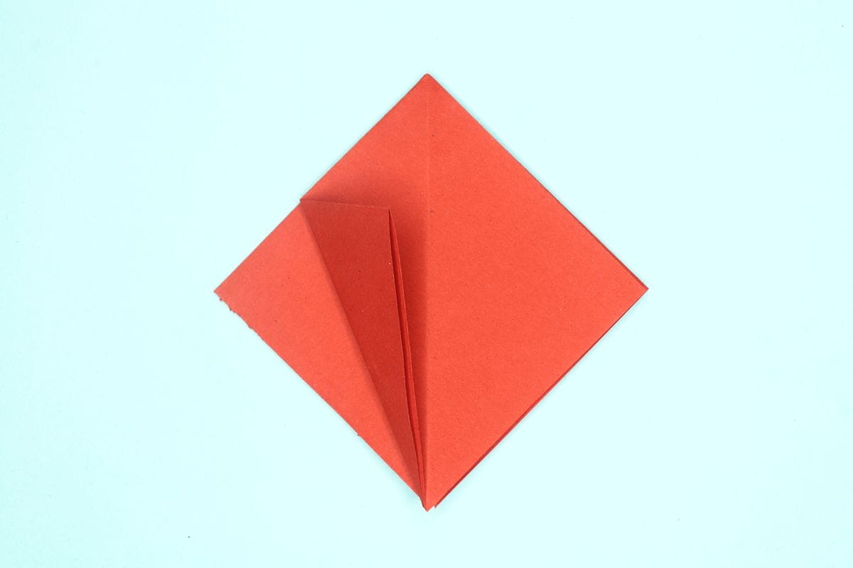 origami swan step 11