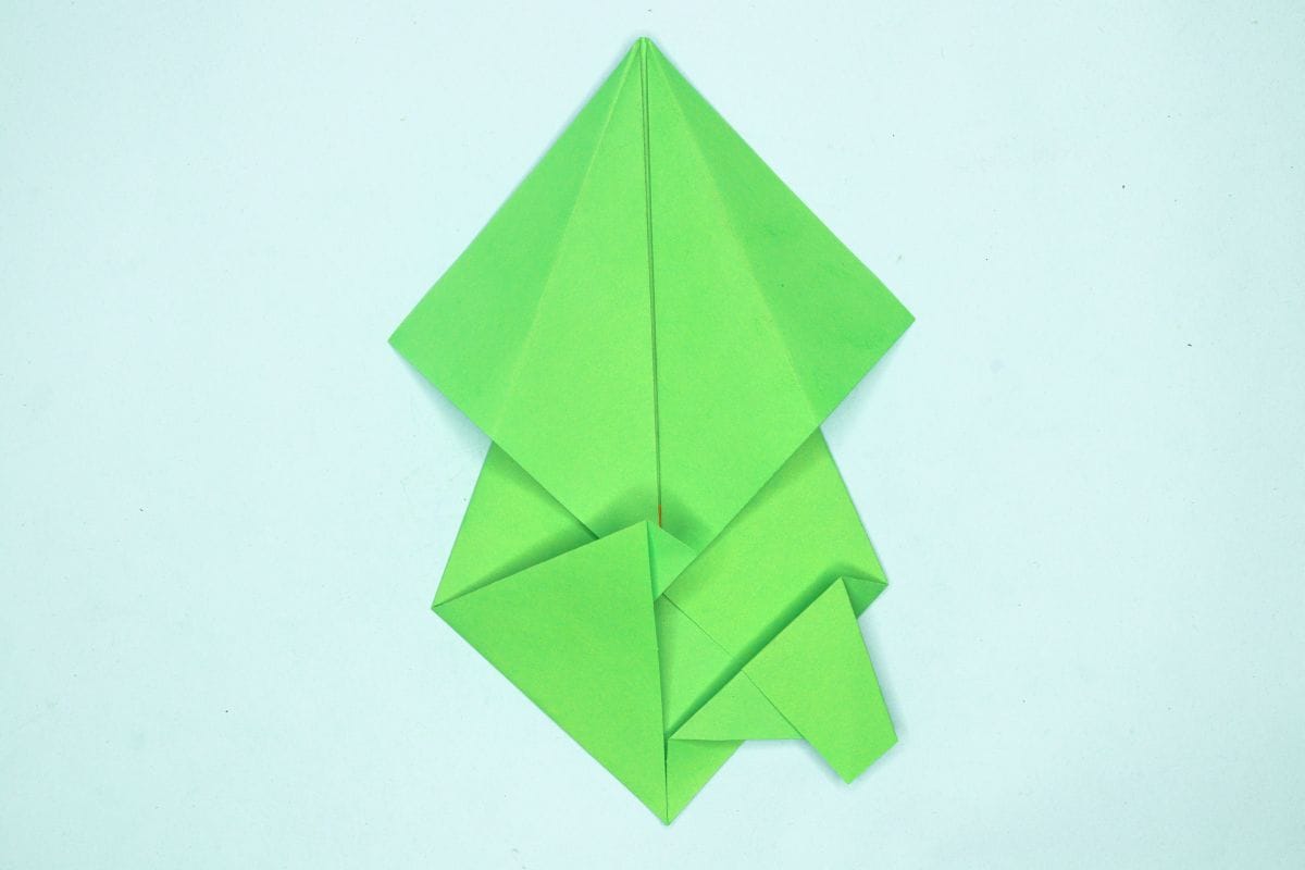 origami turtle step 11