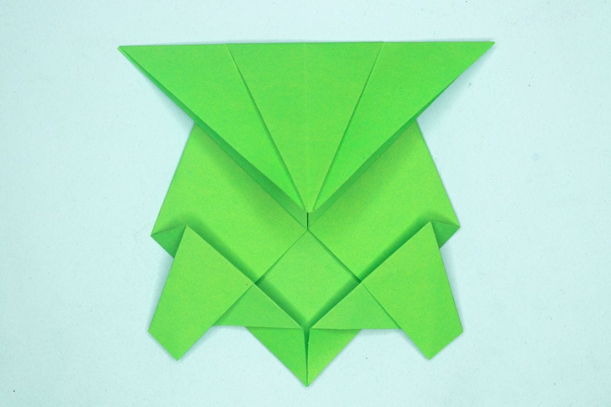 origami turtle step 13