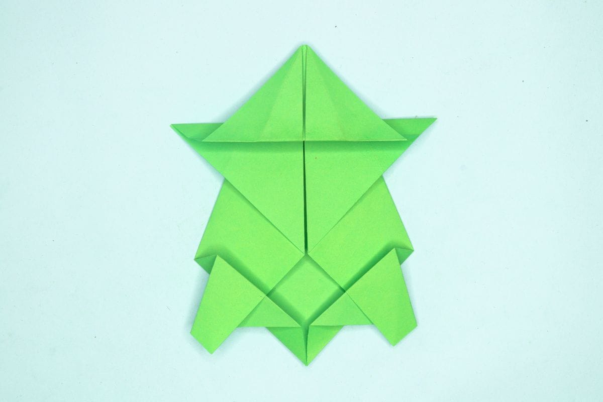 origami turtle step 14
