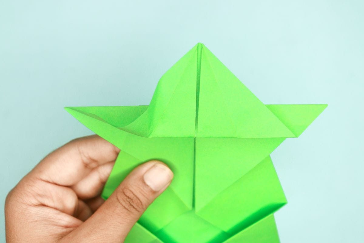 origami turtle step 15