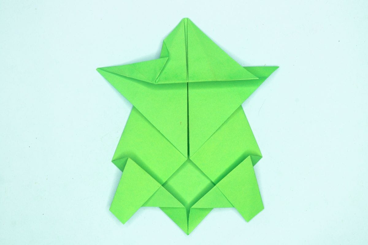 origami turtle step 16