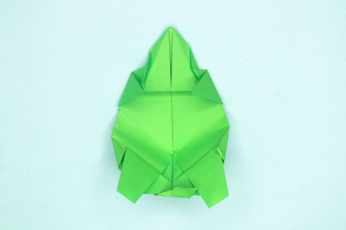 origami turtle step 24