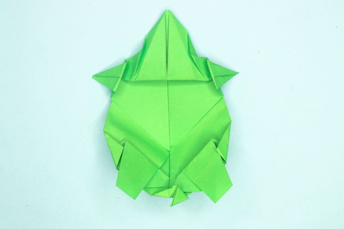 origami turtle step 26