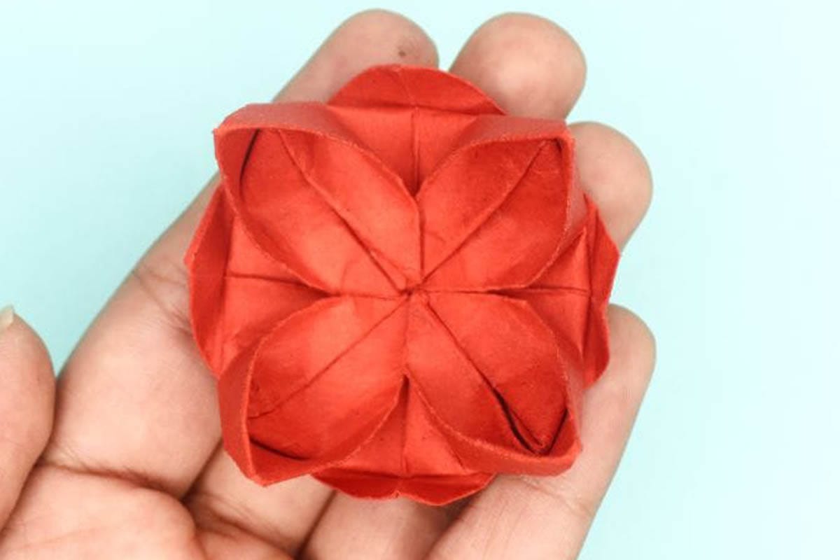lotus blossom step 34